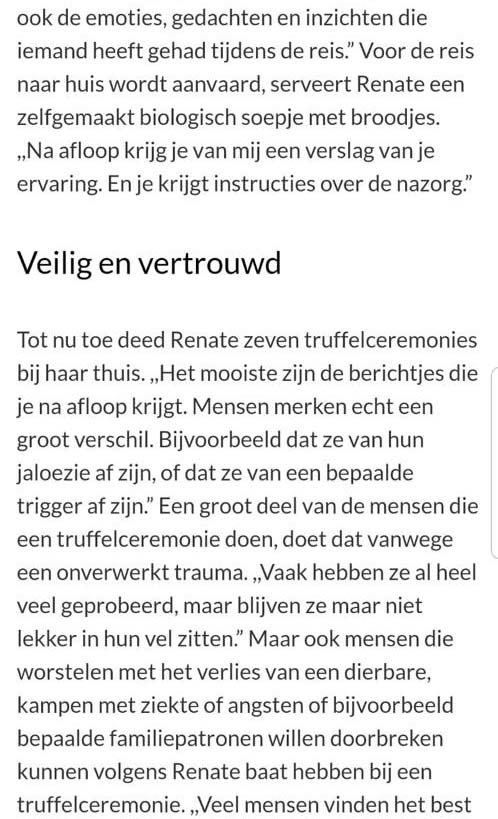 Onderbewustzijn toegankelijk door truffels deel 4